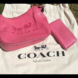 Coach handbag and wallet